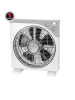 LINEME ΑΝΕΜΙΣΤΗΡΑΣ ΔΑΠΕΔΟΥ BOX-FAN ΛΕΥΚΟ-ΓΚΡΙ Φ30 40W