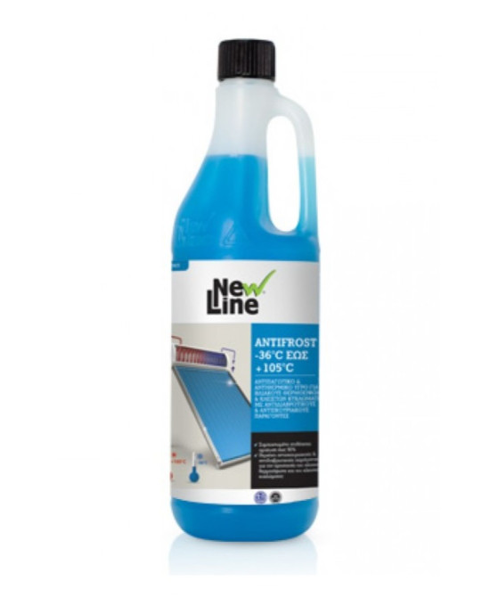 1lt ANTIFROST -36°C +105°C ΑΝΤΙΠΑΓΩΤΙΚΟ & ΑΝΤΙΘΕΡΜΙΚΟ ΥΓΡΟ ΓΙΑ ΗΛΙΑΚΟΥΣ ΘΕΡΜΟΣΙΦΩΝΕΣ