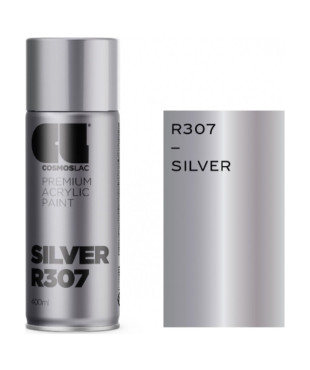 400ml ΣΠΡΕΙ BRIGHT SILVER ΑΣΗΜΙ No307 