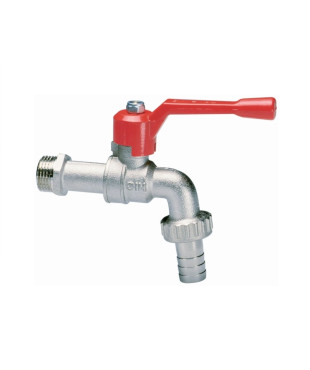 ΚΑΝΟΥΛΑ ΣΦΑΙΡΙΚΗ Cimberio 1/2" ΜΕ ΚΟΚΚΙΝΟ ΧΕΡΙ