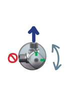 ΔΙΑΚΟΠΤΗΣ ΝΕΡΟΥ ΓΩΝΙΑΚΟΣ ΔΙΠΛΗΣ ΠΑΡΟΧΗΣ 1/2"Χ1/2"Χ1/2"