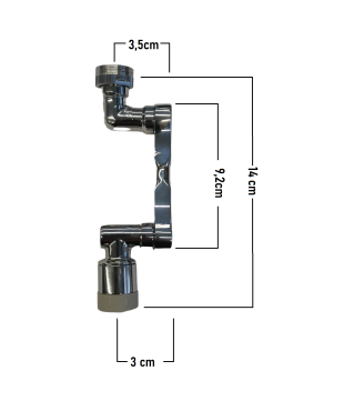 ΠΡΟΕΚΤΑΣΗ ΒΡΥΣΗΣ ΠΟΛΥΣΠΑΣΤΗ ΟΡΕΙΧΑΛΚΙΝΗ KRAUSMANN 1/2"