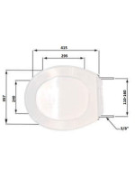 ΚΑΠΑΚΙ ΤΟΥΑΛΕΤΑΣ LAMAPLAST N6 ΛΕΥΚΟ