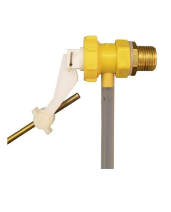 ΦΛΟΤΕΡ ΜΕΤΑΛΛΟΠΛΑΣΤΙΚΟ 1/2" ΜΑΚΡΙΑ ΒΕΡΓΑ